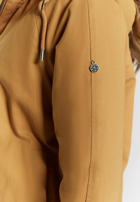 Dreimaster Winter parka Dames Kameel - Image 5