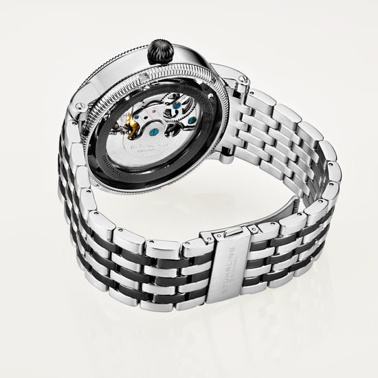 Zwart en zilver “Special Reserve” Automatisch 48 mm skelet - Image 3