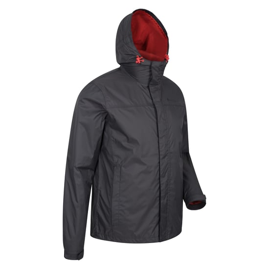 Mountain Warehouse Torrent Waterdichte Jas voor heren (Grijs) - Image 4