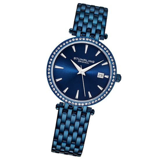 Marineblauw "Symphony" Kwarts 40 mm - Image 2