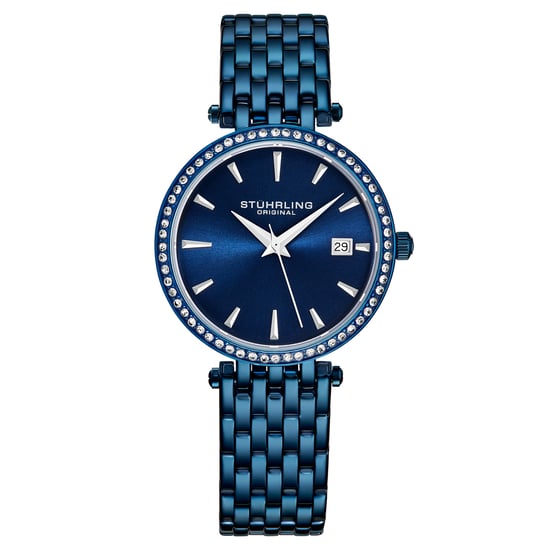 Marineblauw "Symphony" Kwarts 40 mm - Image 1