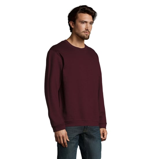 SOLS Heren Spider Ronde Hals Sweatshirt (Ossenbloed) - Image 3