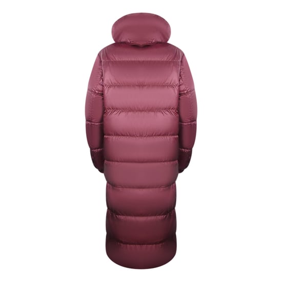 Parajumpers Sleeping Bag Reversible Red Long Hooded Down Jacket
