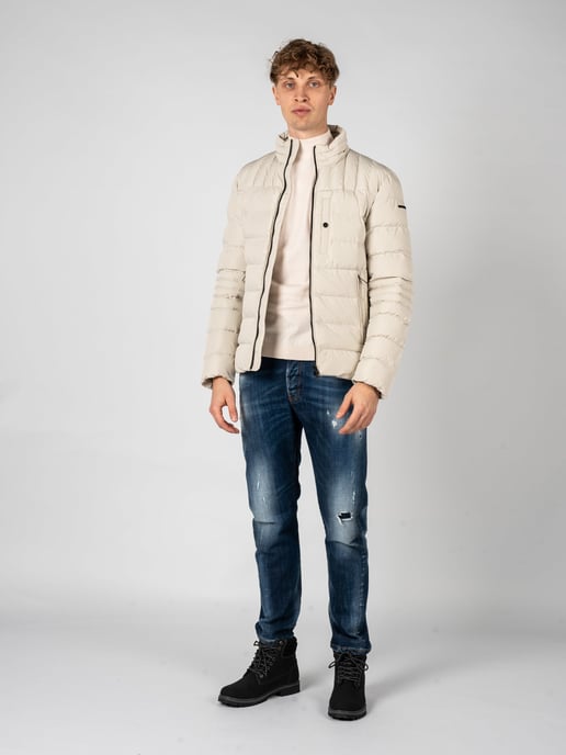 Geox Jacket Hilstone Men's Off-White