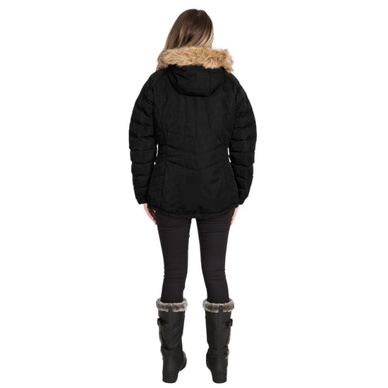 Trespass Womens/Ladies Nadina Waterproof Padded Jacket (Black/Black)