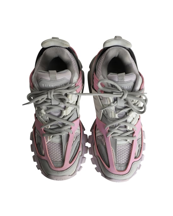 Balenciaga Track Sneakers in Roze Combinatie Polyurethaan - Image 5