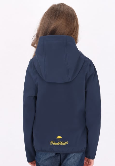 Schmuddelwedda softshell blouson meisjes (kinderen) marine - Image 4