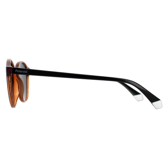 Polaroid Round Mens Brown Grey Polarized PLD 4153/S