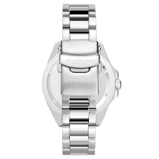 Zilver en zwart "Depthmaster" Kwarts 42 mm - Image 3