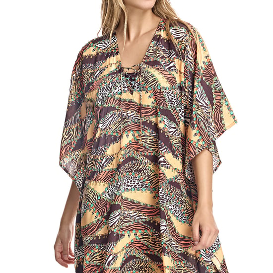V-neck caftan W230595 woman
