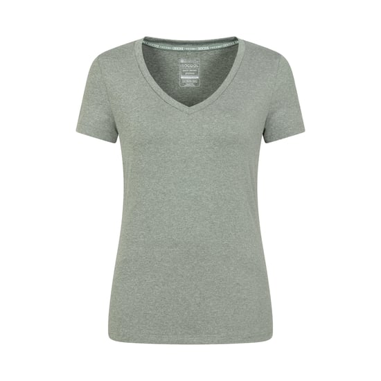Mountain Warehouse Dames/Dames Vitaliteit V Hals T-shirt (Kaki Groen) - Image 1