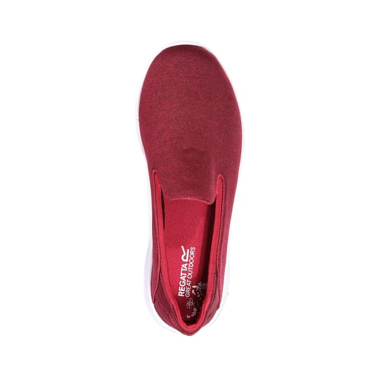 Regatta Vrouwen/dames Lady Marine Slip-On Trainers (Beaujolais/Wit) - Image 3