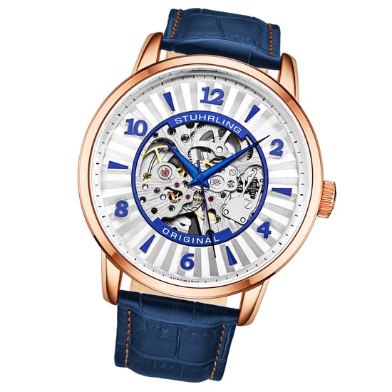 Blauw en goud Automatisch 48 mm - Image 2
