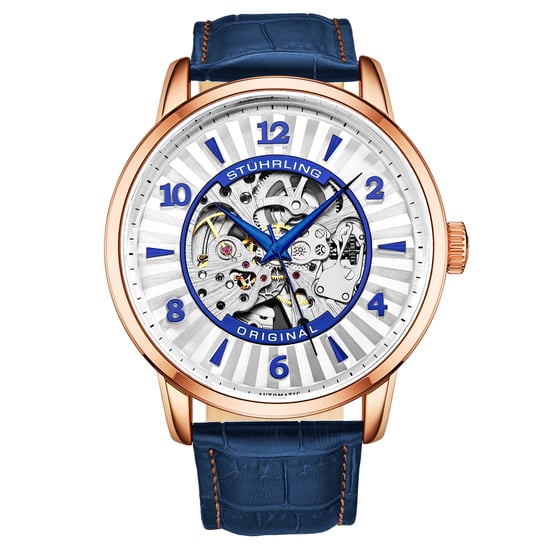 Blauw en goud Automatisch 48 mm - Image 1