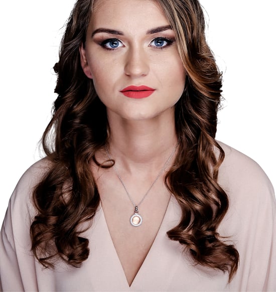 Orphelia Dames 925 Sterling Zilveren Ketting met Hanger - Zilver ZH-6041/1 - Image 3