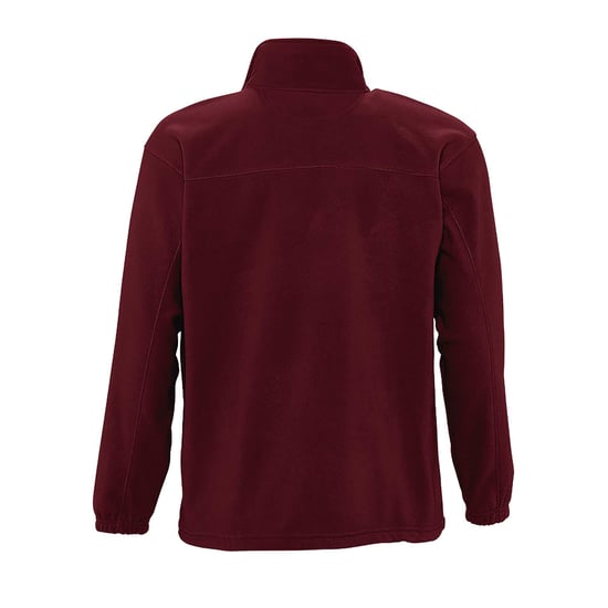 SOLS Heren North Full Zip Outdoor Fleece Jacket (Bourgondië) - Image 2