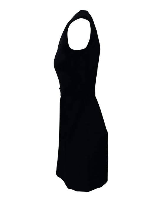 Balenciaga V-hals Sheath jurk in zwart triacetaat - Image 2
