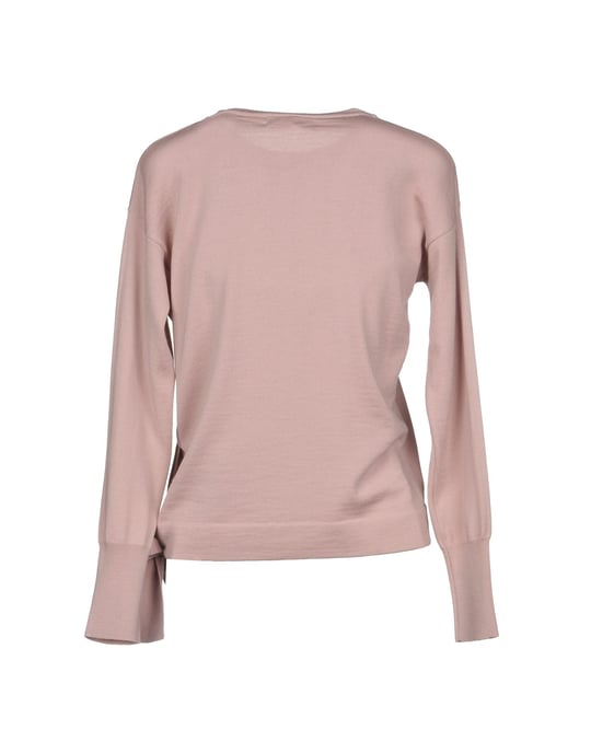 Alpha Studio Pastel Pink Merino Wool Jumper