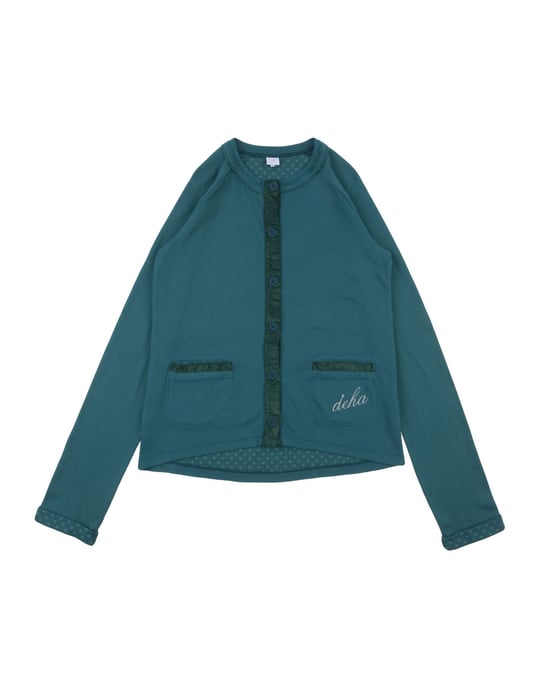 KNITWEAR Deha Dark green Girl Cotton