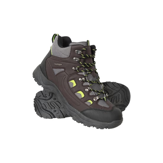 Mountain Warehouse Heren Adventurer Waterdichte Wandelschoenen (Kalk) - Image 1