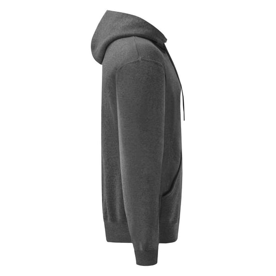 Fruit Of The Loom Heren Sweatshirt Met Capuchon / Hoodie (Donker Heather) - Image 3