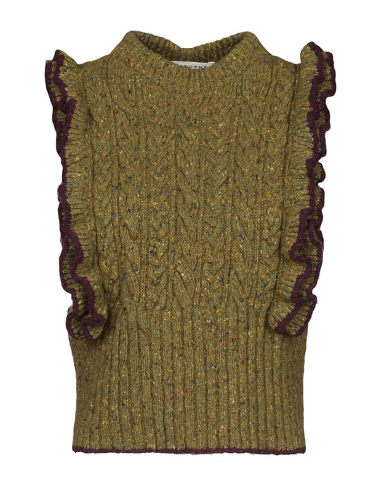 Topwear Alberta Ferretti Military Green Women's Wool