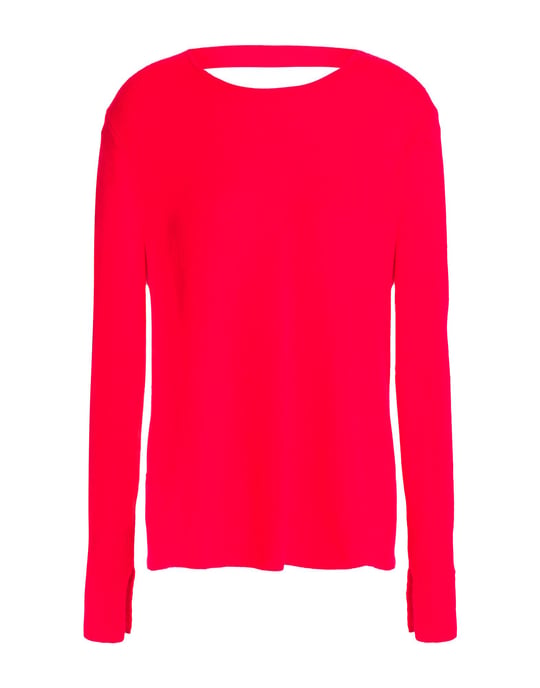 Halston Red Cashmere Jumper
