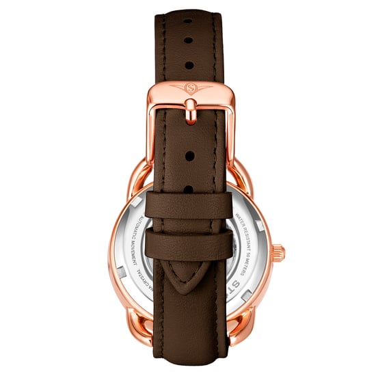 Roségoud en bruin Automatisch 36mm - Image 3