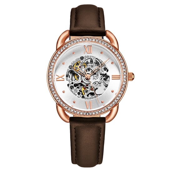 Roségoud en bruin Automatisch 36mm - Image 1
