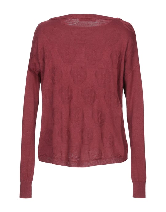 Pierre Balmain Deep Purple Knit Jumper
