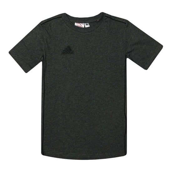 Boy's adidas Junior Core 18 T-Shirt in Charcoal Marl