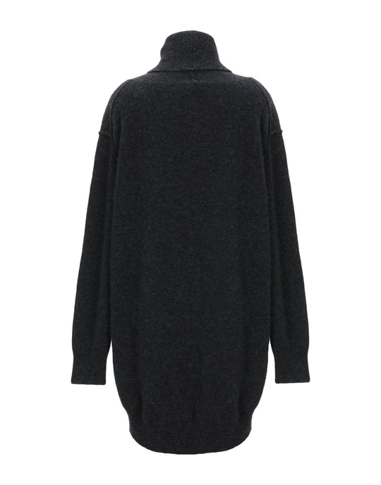 Dress Isabel Benenato Steel Grey Women's Merinos Wool