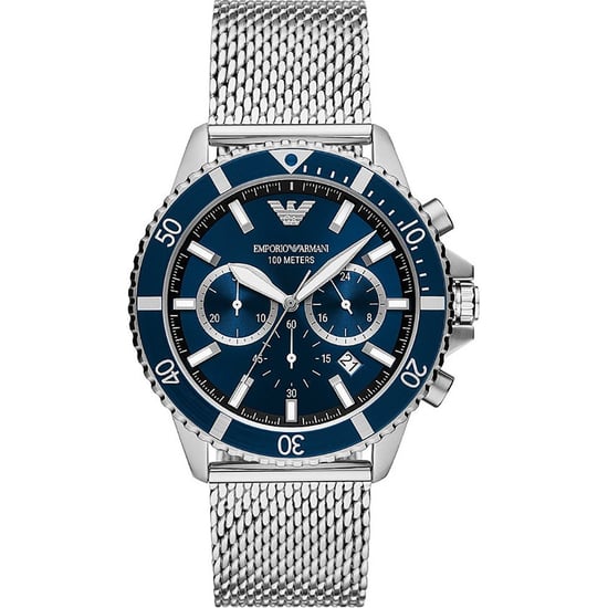 Emporio Armani Diver Heren Horloge Zilverkleurig AR11587 - Image 1