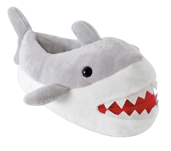 Kinderen pluche 3D Shark pantoffels | Slipper snob - Haai - Image 1