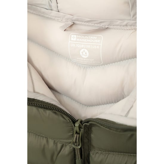 Mountain Warehouse Dames/Dames Florence lange gewatteerde jas (Khaki) - Image 3
