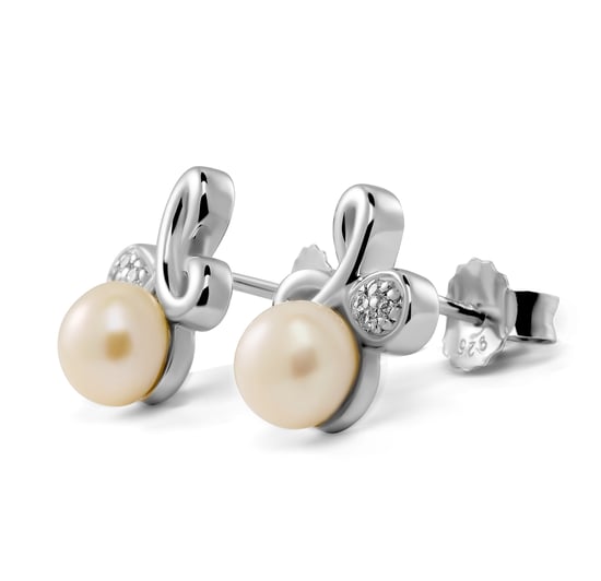 Orphelia 'Elisabeth' Women's 925 Sterling Silver Stud Earrings - Silver ZO-7511