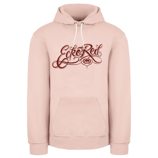 Ecko Unltd. Long Pullover Light Pink Womens Scarlett Hoodie EFM04804 POWDER PINK - Image 1