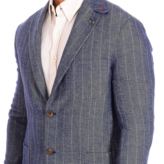 Regular fit long-sleeved blazer TMJ003-TL124 man