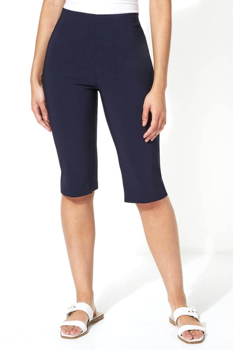 Knee Length Stretch Shorts