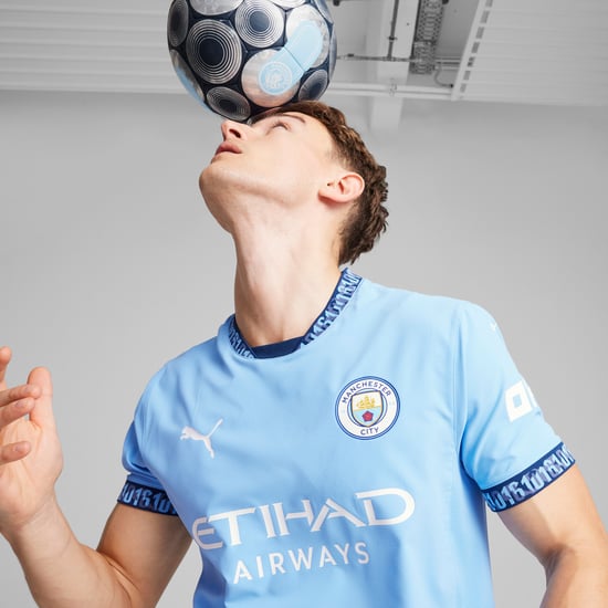 PUMA Mens Manchester City 24/25 Authentic Home Jersey - Image 4
