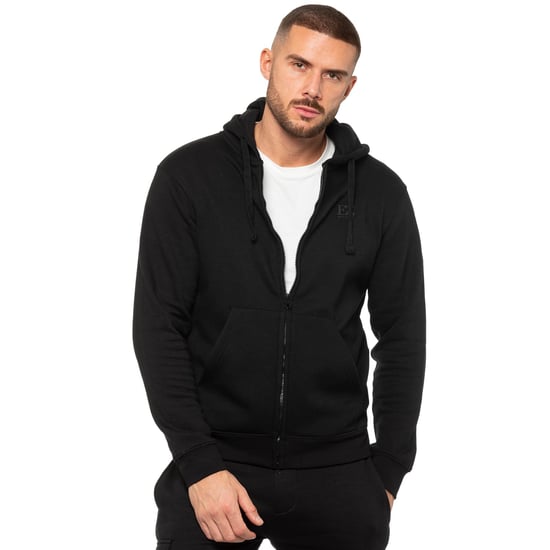 Enzo | Heren Zip Hoodie - Zwart - Image 1