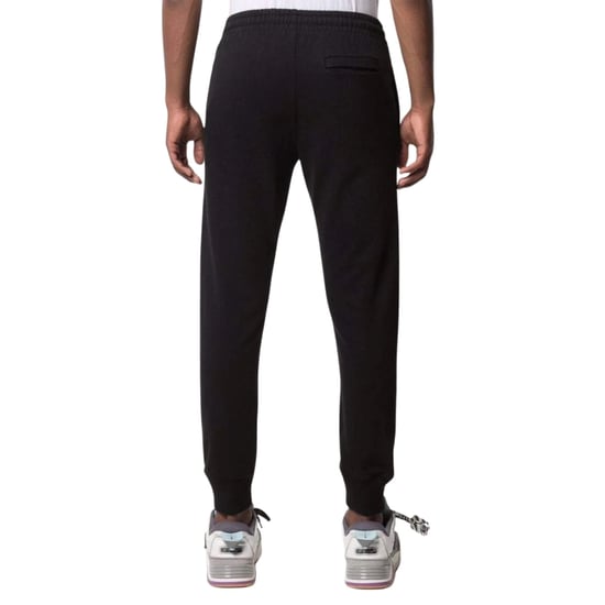 Off-White OW Logo Short Cuffed Black Sweatpants