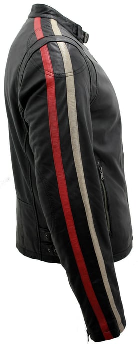 Racer Nappa Leather Biker Jacket