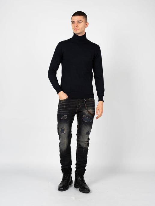 Xagon Man stoppen Turtleneck Mannen blauw - Image 2