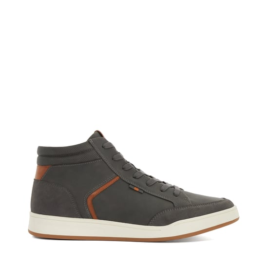 Dune Mens Streets - Canvas High Top Trainers - Image 2