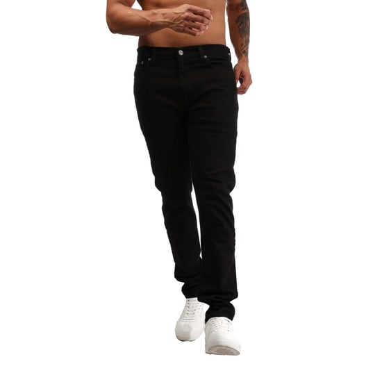 Men's Levis 512 Slim Tapered Jeans in Black
