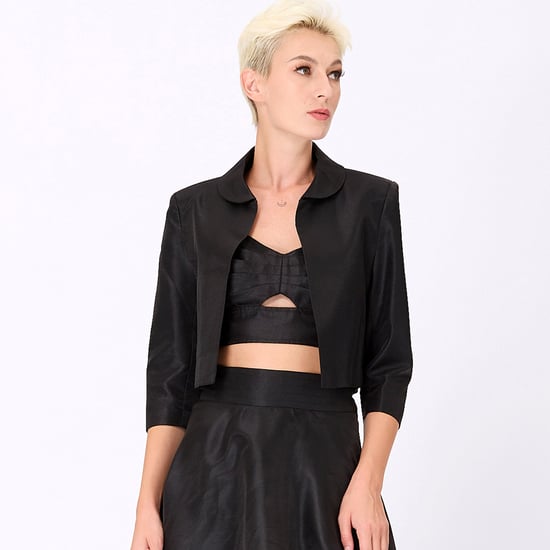 Taffeta Crop Jas - Image 3