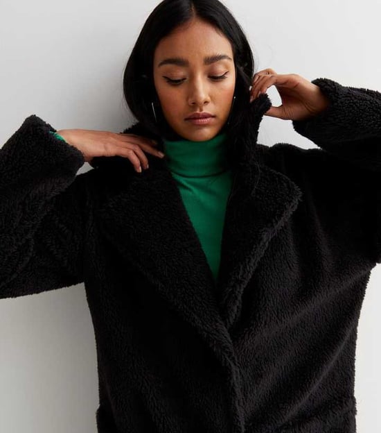 Longline Teddy Coat