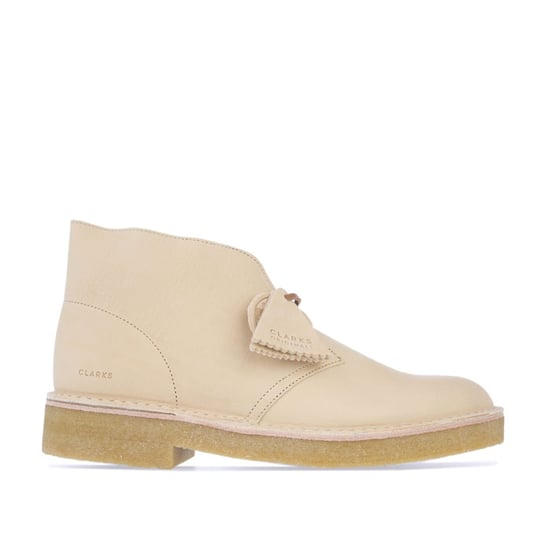 Men's Clarks Originals Desert Boot 221 Leather Boots in Natural - Image 1