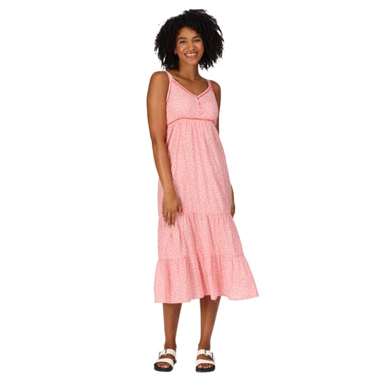 Regatta Womens/Ladies Gazania Lightweight Casual Dress (Shell Pink)